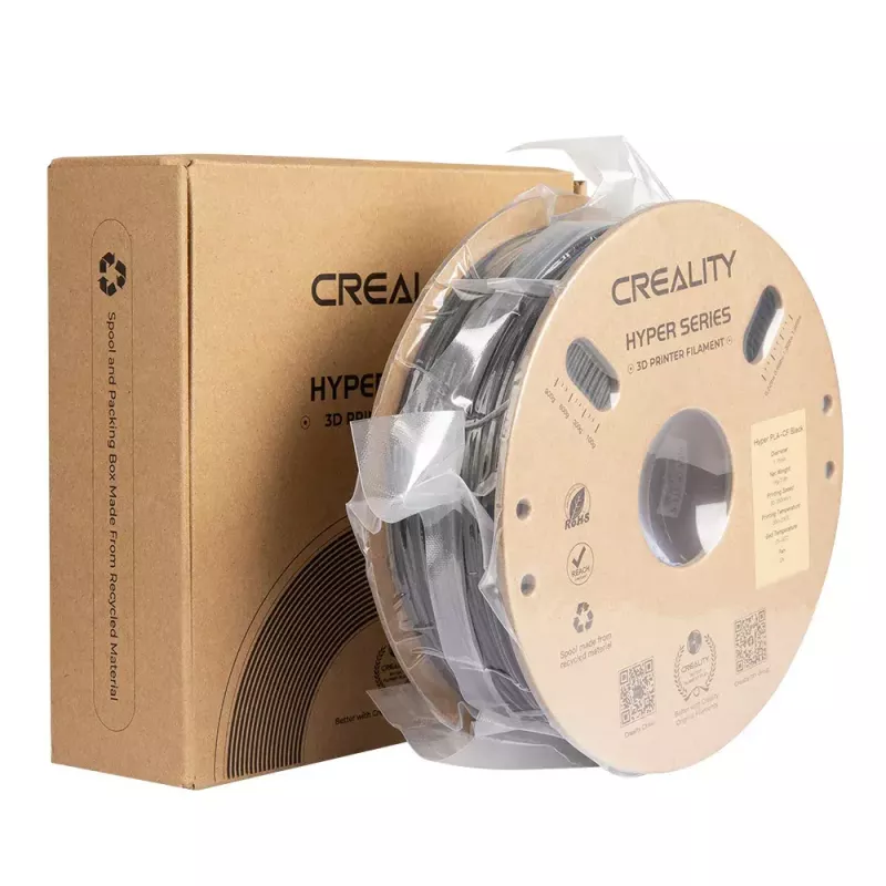 Creality 3D Hyper PLA-CF Kohlefaser Schwarz 1 kg