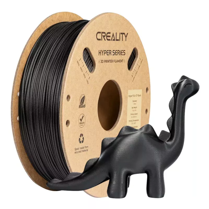 Creality 3D Hyper PLA-CF Kohlefaser Schwarz 1 kg