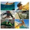 Zubehörset Puluz PKT18 für Actionkameras – 20-teiliges Kit kompatibel mit Osmo Action 5, Pro, Insta360 Ace Pro 2