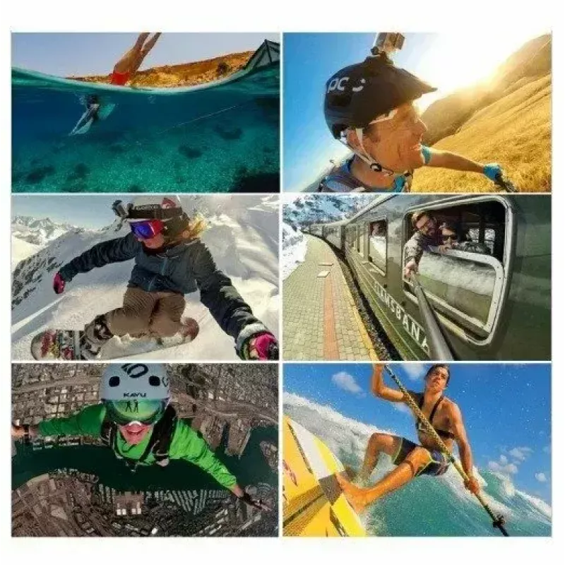 Zubehörset Puluz PKT18 für Actionkameras – 20-teiliges Kit kompatibel mit Osmo Action 5, Pro, Insta360 Ace Pro 2