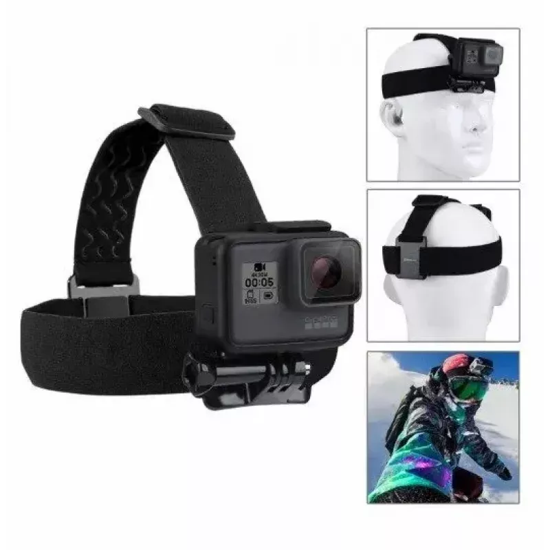 Zubehörset Puluz PKT18 für Actionkameras – 20-teiliges Kit kompatibel mit Osmo Action 5, Pro, Insta360 Ace Pro 2