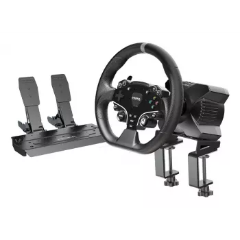 Moza Racing R3 Bundle für XBOX & PC, Lenkrad + Pedale, PC, Xbox One, Xbox Series S, Xbox Series X, Home-Taste, 360°, Direktantrieb, verstellbar
