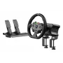 Moza Racing R5 Bundle, Lenkrad + Pedale, PC, Kabelgebunden, Schwarz, Aluminium, Leder, Stahl, Aluminium, Leder