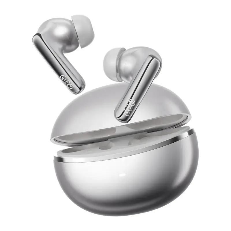 True Wireless Earbuds QCY MeloBuds N70 — QCY TWS in Titan-Gold-Finish
