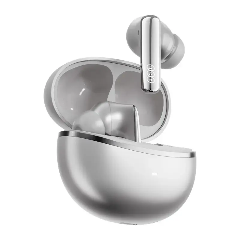 True Wireless Earbuds QCY MeloBuds N70 — QCY TWS in Titan-Gold-Finish