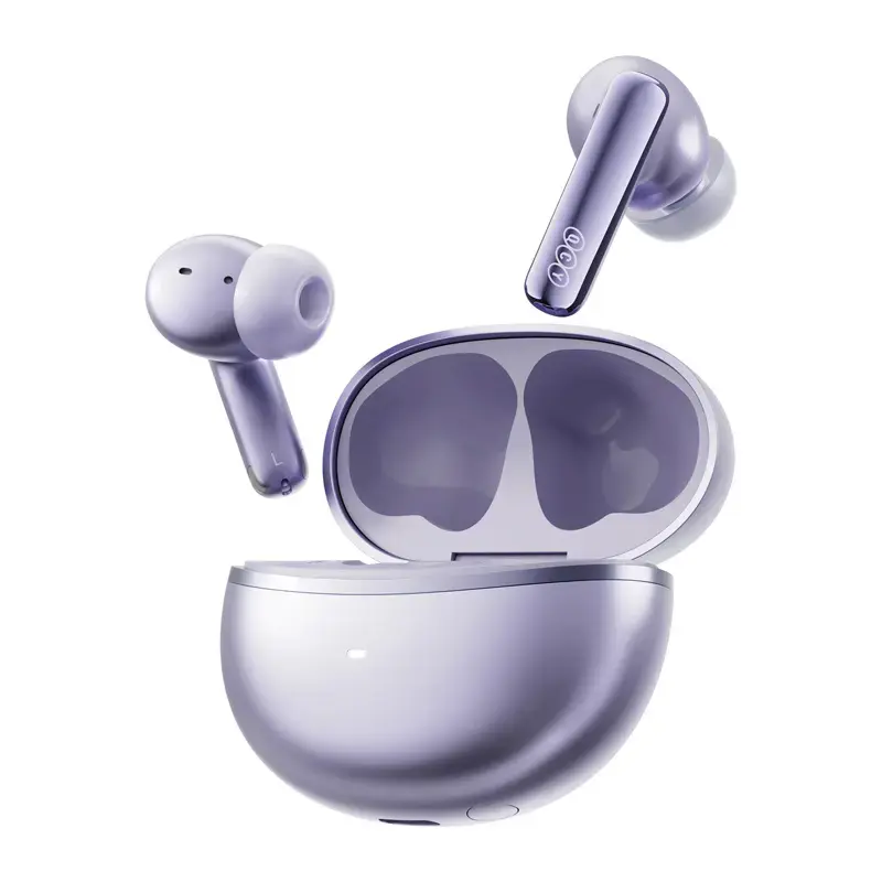 TWS-Kopfhörer QCY MeloBuds N70 – True Wireless Ohrhörer, Lila
