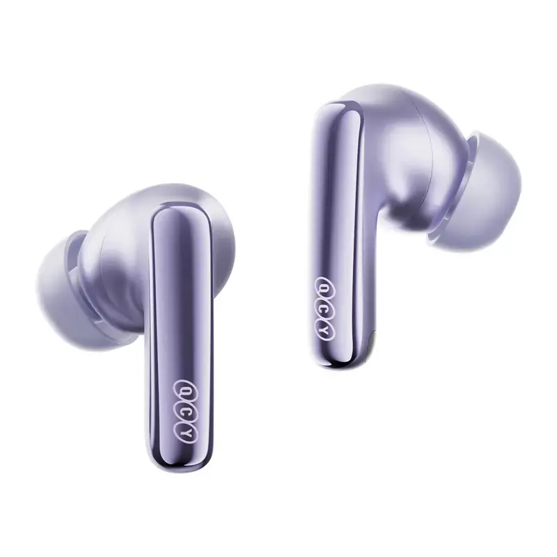 TWS-Kopfhörer QCY MeloBuds N70 – True Wireless Ohrhörer, Lila