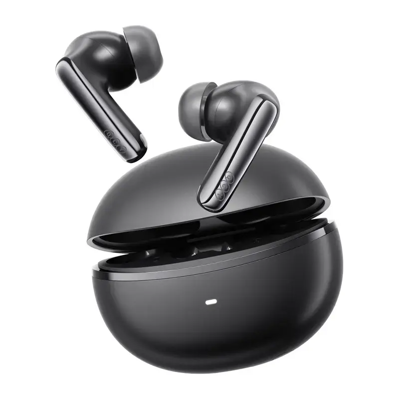 TWS-Ohrhörer QCY MeloBuds N70 — echte kabellose In-Ear-Kopfhörer, schwarz