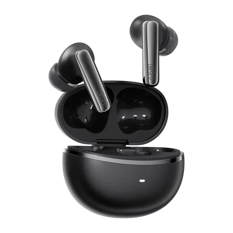 TWS-Ohrhörer QCY MeloBuds N70 — echte kabellose In-Ear-Kopfhörer, schwarz