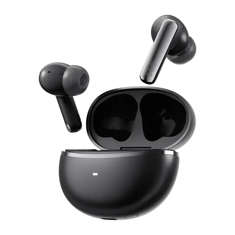 TWS-Ohrhörer QCY MeloBuds N70 — echte kabellose In-Ear-Kopfhörer, schwarz