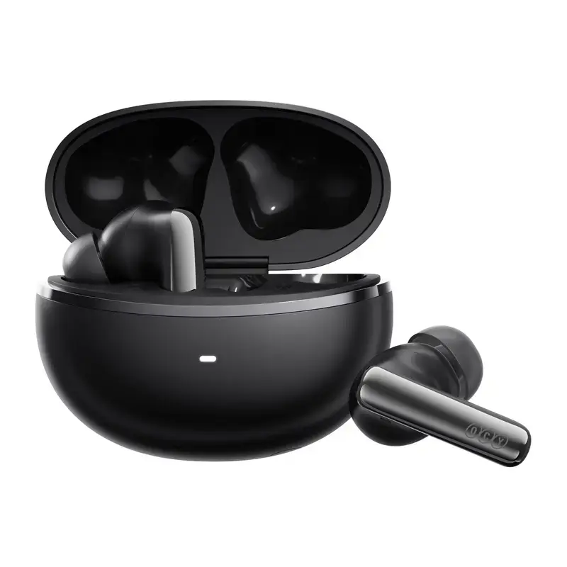 TWS-Ohrhörer QCY MeloBuds N70 — echte kabellose In-Ear-Kopfhörer, schwarz