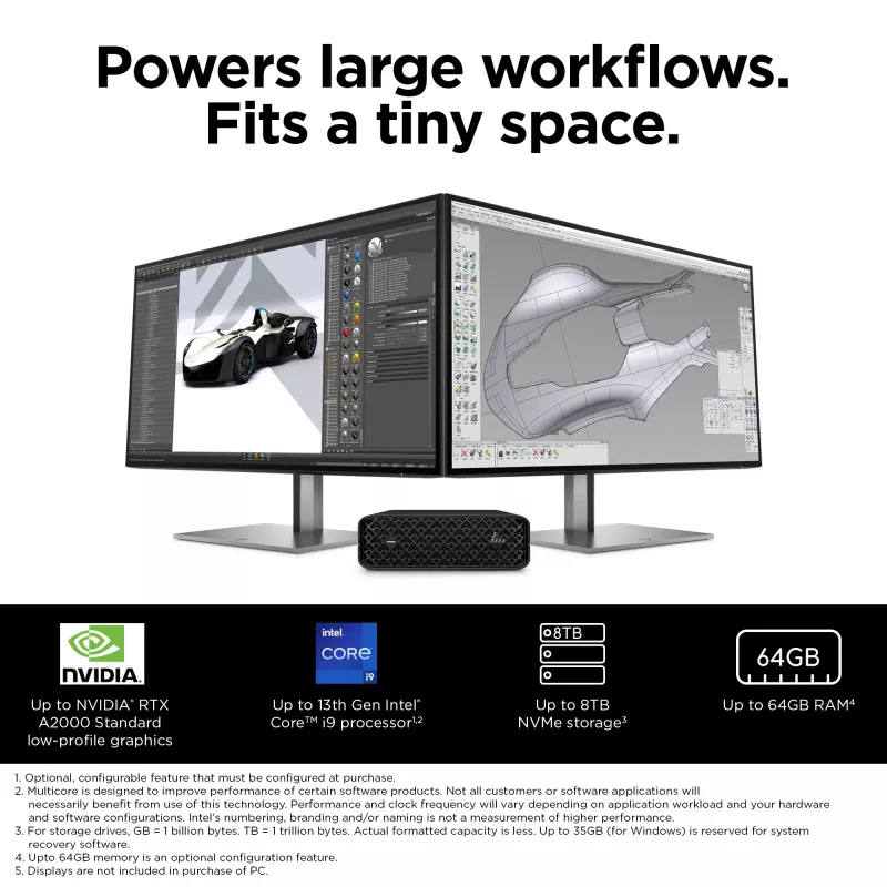 HP Z2 Mini G9 Dual Type-A SuperSpeed USB 10Gbps Port Schnittstellenkarten/-adapter