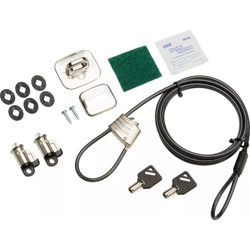 HP Business PC Security Lock v3 Kit Schwarz Schlüsselschloss für PC