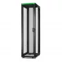 APC Easy Rack, 48U, Schwarz, mit Dach, Rollen, Füßen, 4 Halterungen und Boden, ohne Seitenwände, 2258H x 600B x 1000T mm