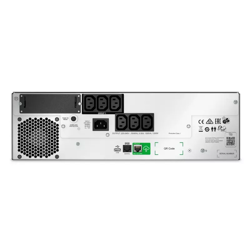 APC Smart-UPS Li-ion SMTL1500RMI3UC - 6x C13, kurze Tiefe, Rackmount 3U, SmartConnect, 1500VA