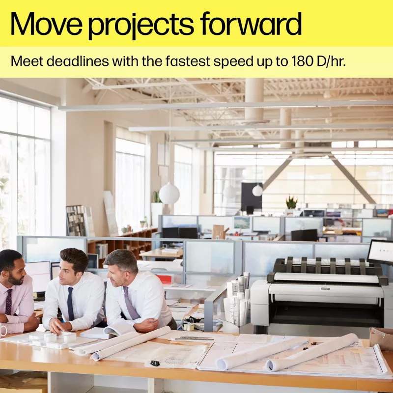 HP Designjet T1600dr 36-Zoll PostScript-Drucker