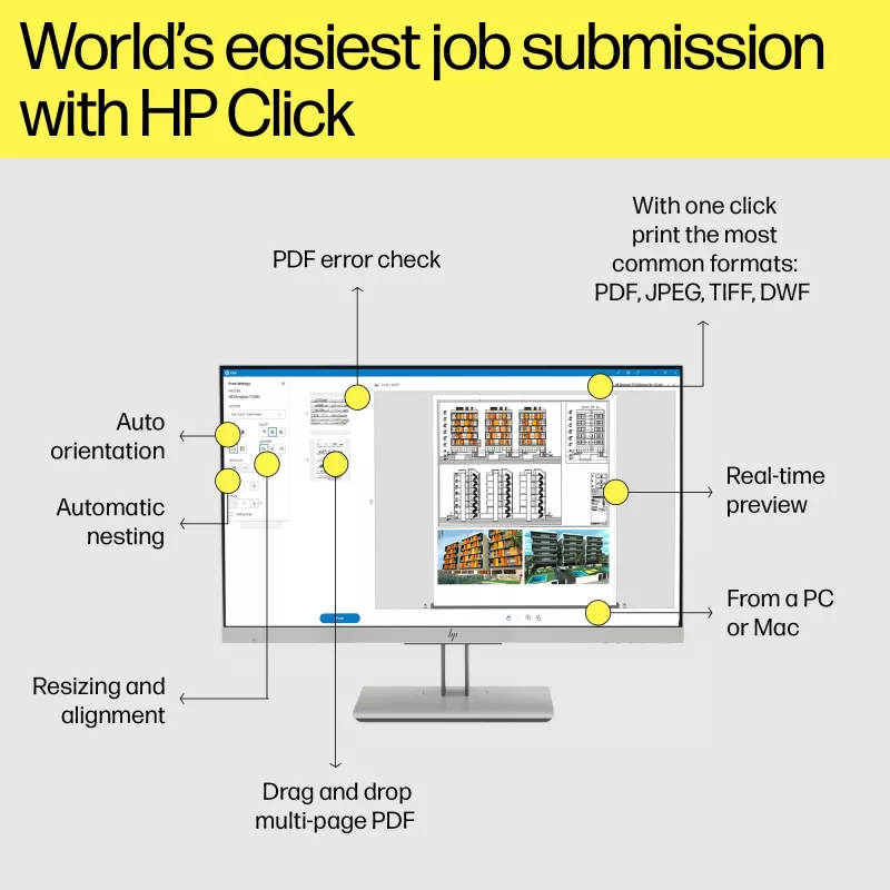 HP Designjet T1600 36-in Printer