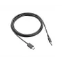 Kabel Poly HP Poly Voyager Surround 80/85 UC 3,5-mm-Audio-Adapterkabel, Schwarz