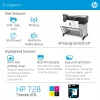HP Designjet T830 24-in Multifunktionsdrucker