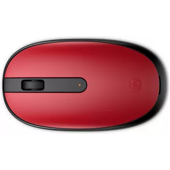 HP 240 Empire Red Bluetooth-Maus, beidhändig, optisch, Bluetooth, 1600 DPI, Rot