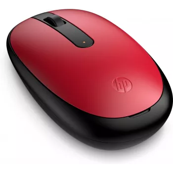 HP 240 Empire Red Bluetooth-Maus, beidhändig, optisch, Bluetooth, 1600 DPI, Rot