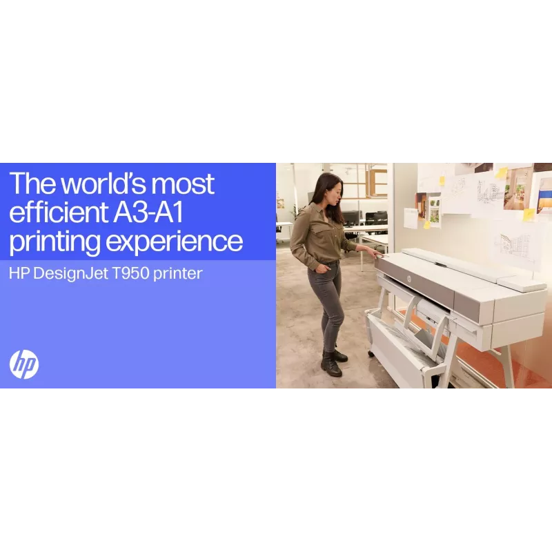 HP DesignJet T950 36-in Thermal Inkjet 2400x1200 DPI Drucker
