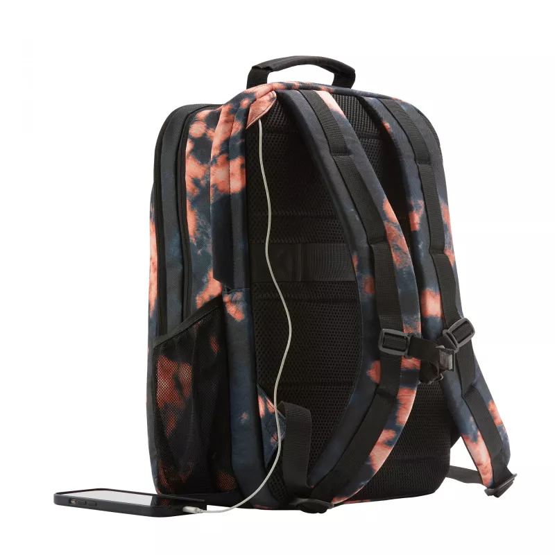 Lässiger Rucksack HP Campus XL Tie Dye Rucksack Schwarz Gemustert