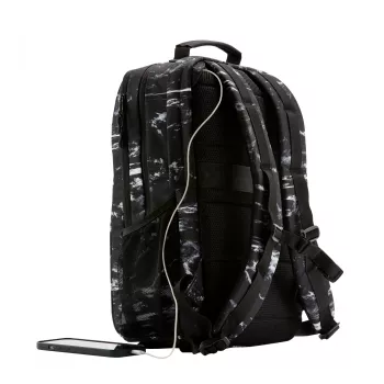 Freizeit-Rucksack HP Campus XL Marble Stone Rucksack Schwarz Grau