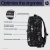 Freizeit-Rucksack HP Campus XL Marble Stone Rucksack Schwarz Grau