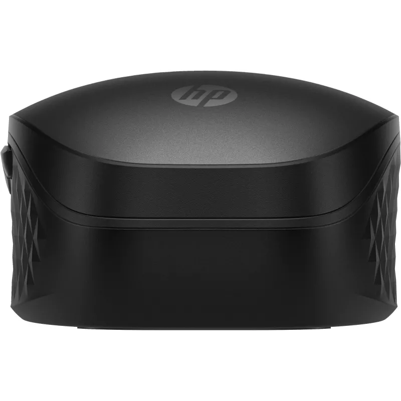 HP 695 Wiederaufladbare kabellose Maus, beidhändig, Bluetooth, 4000 DPI, Schwarz