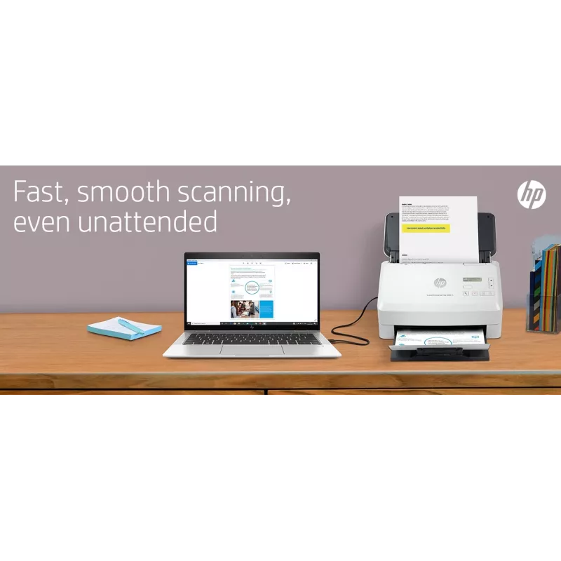 HP Scanjet Enterprise Flow 5000 s5 Blatteinzugsscanner 600 x 600 DPI A4 Weiß