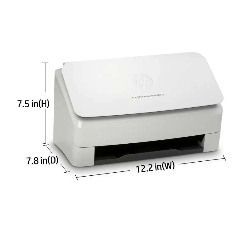 HP Scanjet Enterprise Flow 5000 s5 Blatteinzugsscanner 600 x 600 DPI A4 Weiß