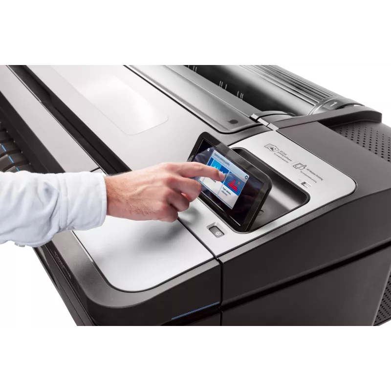 HP Designjet T1700 44-Zoll-Drucker, Thermischer Tintenstrahldruck, 2400 x 1200 DPI, HP-GL/2, TIFF, JPEG, CALS G4, URF, Cyan, Fotoschwarz, Mattschwarz, Magenta, Gelb, 2400 x 1200 DPI, 116 Seiten pro Stunde