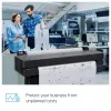 HP Designjet T1700 44-Zoll-Drucker, Thermischer Tintenstrahldruck, 2400 x 1200 DPI, HP-GL/2, TIFF, JPEG, CALS G4, URF, Cyan, Fotoschwarz, Mattschwarz, Magenta, Gelb, 2400 x 1200 DPI, 116 Seiten pro Stunde