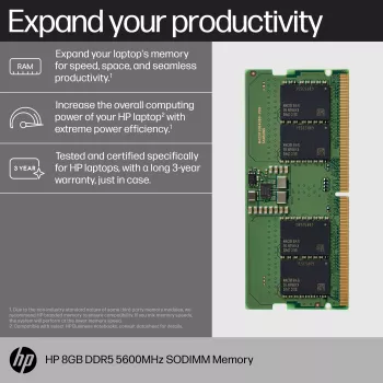 Speichermodul HP 83P90AA DDR5 8 GB 5600 MHz