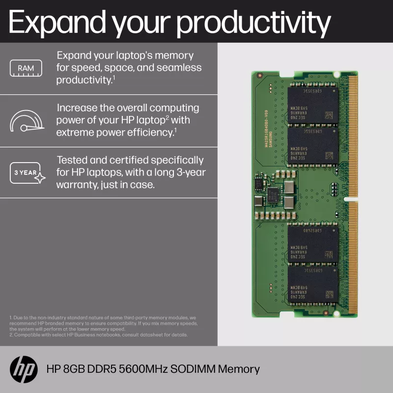 Speichermodul HP 83P90AA DDR5 8 GB 5600 MHz
