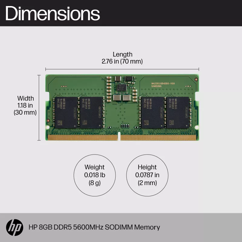Speichermodul HP 83P90AA DDR5 8 GB 5600 MHz