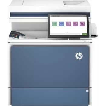 HP Color LaserJet Enterprise Flow MFP 5800zf Drucker, Laser, Farbdruck, 1200 x 1200 DPI, A4, Direktdruck, Weiß