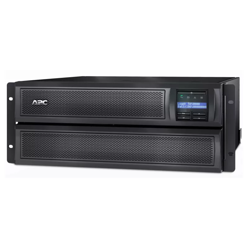 APC Smart-UPS X SMX3000HV - 3000VA, 8x C13 + 2x C19 Ausgang, USB, erweiterbare Überbrückungszeit, kurze Bautiefe