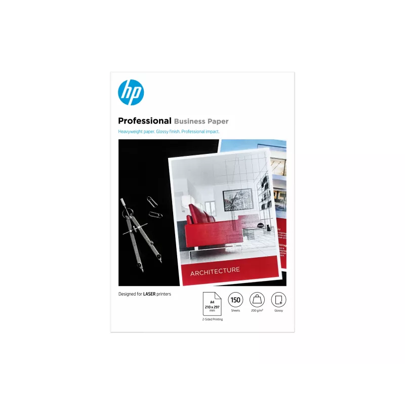 HP Professional Business Paper Glossy 200 g/m2 A4 (210 x 297 mm) 150 Blatt