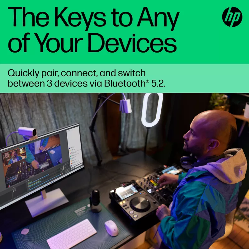 HP 350 Kompakte Multi-Device Bluetooth-Tastatur
