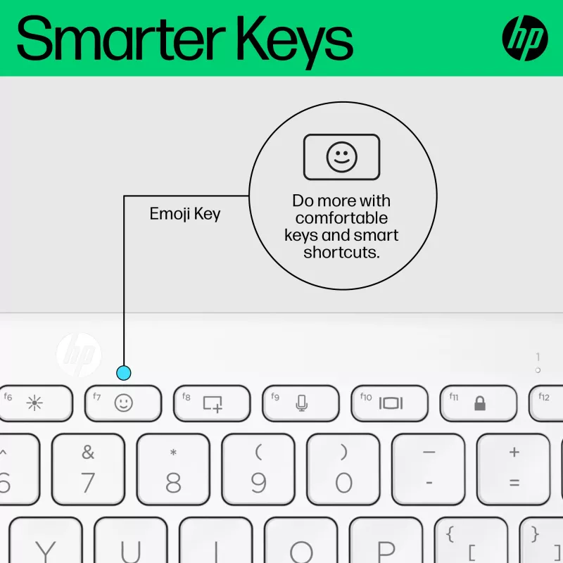 HP 350 Kompakte Multi-Device Bluetooth-Tastatur