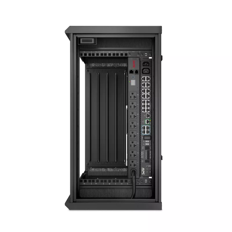 APC NetShelter 6U Low-Profile Wandmontage Rack-Gehäuseschrank 230V Server-Tiefe