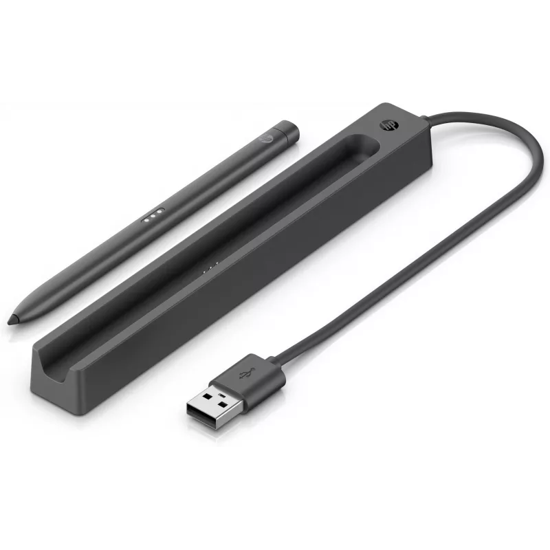 HP schlank Rechargeable Pen Ladegerät, Innenbereich, USB, 0,15 m, Schwarz