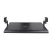 StarTech.com Untertisch-Tastaturablage, anklemmbare ergonomische Tastaturhalterung, bis zu 12 kg, ausziehbare Tastatur- und Mausablage mit C-Klemmen, höhenverstellbare Tastaturablage (100/120/140 mm)