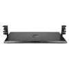 StarTech.com Untertisch-Tastaturablage, anklemmbare ergonomische Tastaturhalterung, bis zu 12 kg, ausziehbare Tastatur- und Mausablage mit C-Klemmen, höhenverstellbare Tastaturablage (100/120/140 mm)
