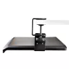 StarTech.com Untertisch-Tastaturablage, anklemmbare ergonomische Tastaturhalterung, bis zu 12 kg, ausziehbare Tastatur- und Mausablage mit C-Klemmen, höhenverstellbare Tastaturablage (100/120/140 mm)