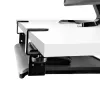 StarTech.com Untertisch-Tastaturablage, anklemmbare ergonomische Tastaturhalterung, bis zu 12 kg, ausziehbare Tastatur- und Mausablage mit C-Klemmen, höhenverstellbare Tastaturablage (100/120/140 mm)