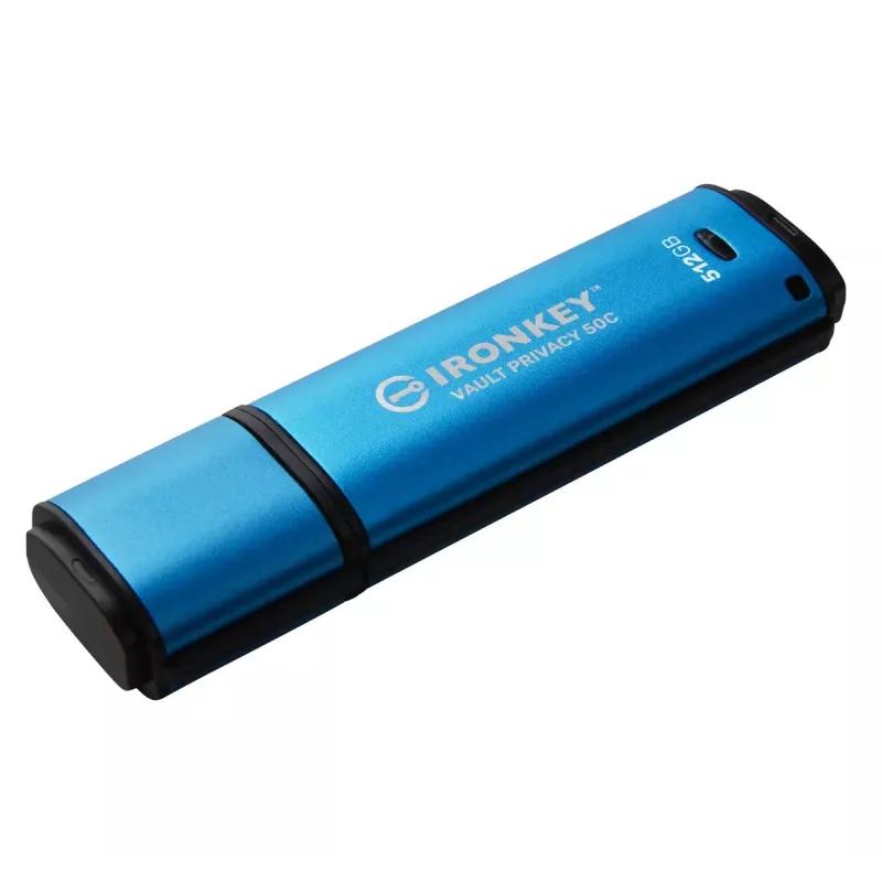 Kingston Technology IronKey 512 GB USB-C Vault Privacy 50C AES-256 verschlüsselt, FIPS 197
