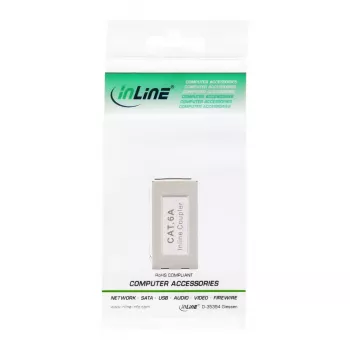InLine Modular Adapter RJ11 6P4C female / female 69999C
